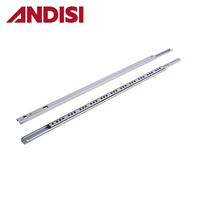 Single Extension Ball Bearing Rail Drawer Slides for 17mm Mini Two Way Drawer Runners