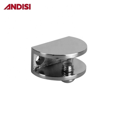 Adjustable Zinc Alloy Glass Shelf Bracket Support Clamp Size FA21 11*35mm for Kitchen