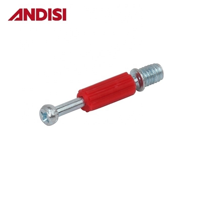Modern ANDISI Furniture Cabinet Connecting Joint Mini Fix Connector Cam Plastic Dowel Screw Bolts KD Fittings for Furniture