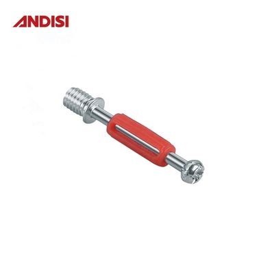 Modern ANDISI Furniture Cabinet Connecting Joint Mini Fix Connector Cam Plastic Dowel Screw Bolts KD Fittings for Furniture