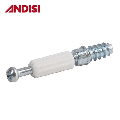 Modern ANDISI Furniture Cabinet Connecting Joint Mini Fix Connector Cam Plastic Dowel Screw Bolts KD Fittings for Furniture