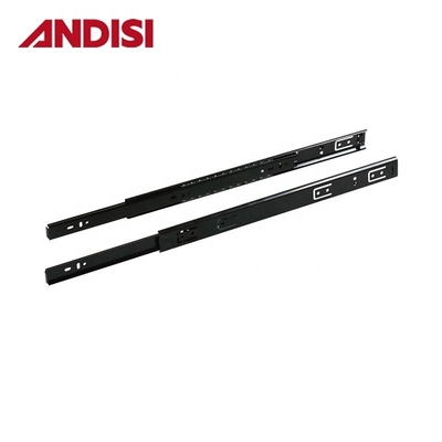 Partial Extension Side Mount Steel Ball Bearing Slide Rail for 35mm Width Cabinet