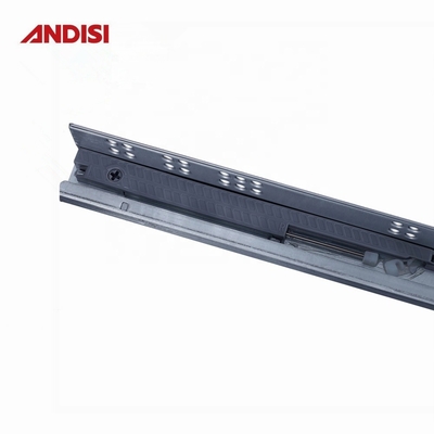 Furniture Cold Rolled Steel Under Mount Telescopic Drawer Channel Slides Rail 500mm
