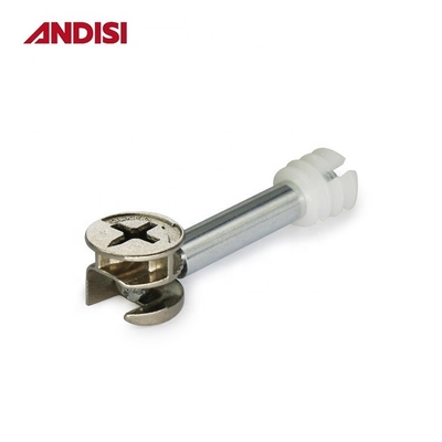 Furniture Connecting Cam Lock Screw Plastic Expanding Threaded Sleeve Nut M6 Insert Lock Nylon Nut