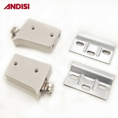 Modern Style Wall Mounted Hanger Hook for Cabinet Furniture in Nickel Plated Finish
