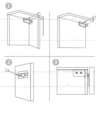 Steel PS Material Kitchen Hook Cupboard Wall Mount Hanger with Bracket Modern Design Style