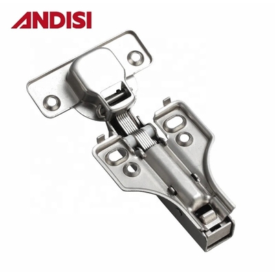 Metal Clip-on Type Soft Close Hinges for 14-24mm Door Thickness and 3-7mm Panel Size