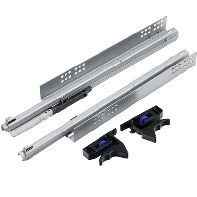 Mail Packing Soft Close Concealed Hidden Undermount Drawer Slides for Furniture 45kg