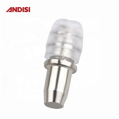 Functional Furniture Connecting Fitting 5x16 Transparent Plastic Cap Cabinet Support