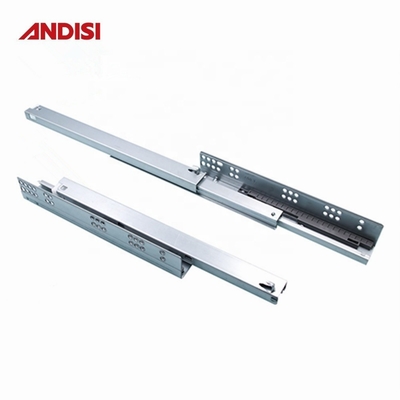 Cold Rolled Steel Concealed Undermount Drawer Slide for Modern Design Kitchen Cabinet
