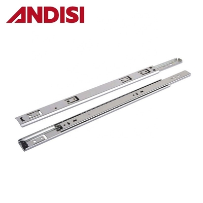 17mm/27mm/35mm Cabinet Two Way Travel Partial Table Extension Telescopic Drawer Ball Slide