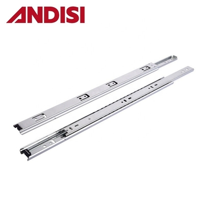 17mm/27mm/35mm Cabinet Two Way Travel Partial Table Extension Telescopic Drawer Ball Slide