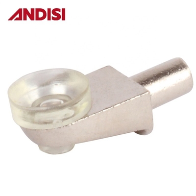 Furniture Hardware Zinc Alloy Glass Shelf Pins 5mm Diameter with Shelve Studs and Pegs