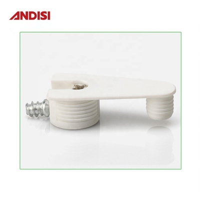 Cam Plastic Shelf Connector Furniture Hardware for Rafix Connector and Lock Fittings