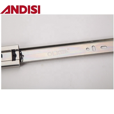 300-600mm Length Full Extension Ball Bearing Drawer Slide with Zinc Plated Finish