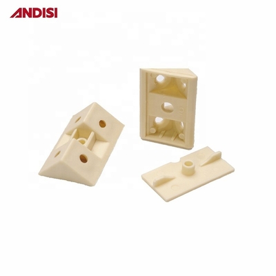 ABS Plastic Shelf Bracket Corner Connectors for Modern Design Style Furniture Cabinet