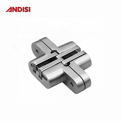 Zinc Alloy Pivot Hidden Butt Cross Special Type Invisible Hinge for Furniture Market