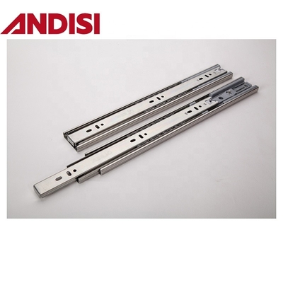 600mm 3-Fold Soft Close Ball Bearing Cabinet Drawer Slide Rail with 45kgs Load Capacity