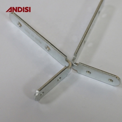 Wood Furniture L Shape Connector Bracket with Iron Material and 39.5x39.5x13mm Size