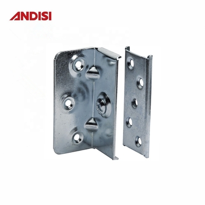 Wood Bed Accessories Fitting Corner Connector Bed Rail Brackets Made of Iron Material