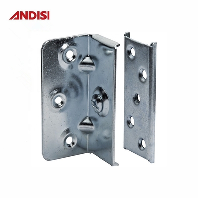 Wood Bed Accessories Fitting Corner Connector Bed Rail Brackets Made of Iron Material