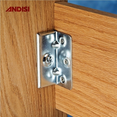 Wood Bed Accessories Fitting Corner Connector Bed Rail Brackets Made of Iron Material
