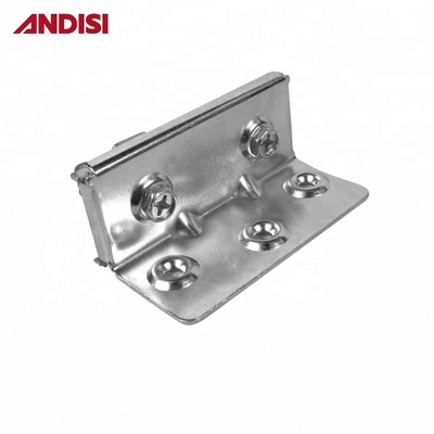 Wood Bed Accessories Fitting Corner Connector Bed Rail Brackets Made of Iron Material