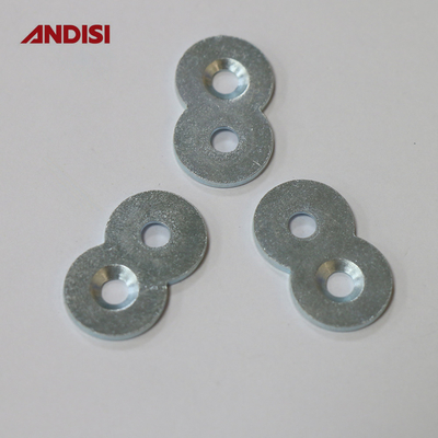 29.2X17.2mm Nonstandard 8 Shape Metal Corner Bracket for Cabinet and Table by Andisi