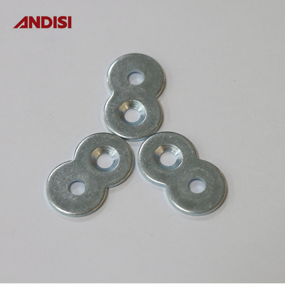 29.2X17.2mm Nonstandard 8 Shape Metal Corner Bracket for Cabinet and Table by Andisi