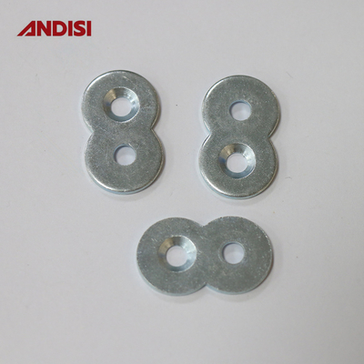 29.2X17.2mm Nonstandard 8 Shape Metal Corner Bracket for Cabinet and Table by Andisi