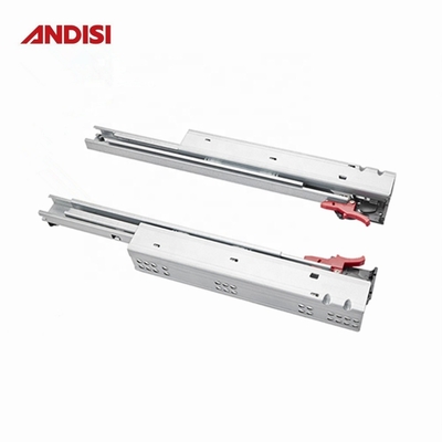 Full Extension Soft Closing Conceal Under Mount Drawer Slides for Kitchen Cabinet