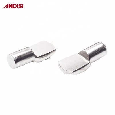 5mm/7mm Nickel Plated Steel L Shape Furniture Joint for Shelf Support Connector