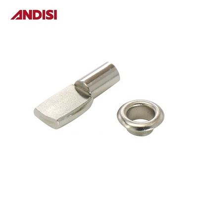 5mm/7mm Nickel Plated Steel L Shape Furniture Joint for Shelf Support Connector