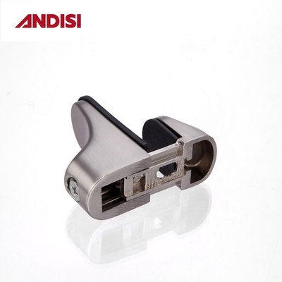 30*57mm Glass Shelf Bracket Support Zinc Alloy Wall Mount Glass Clamp for Buyers