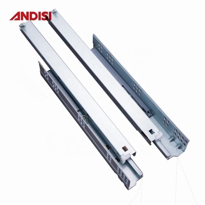 3D Plastic Clip Full Extension Soft Close Undermount Drawer Slide for Kitchen Cabinet