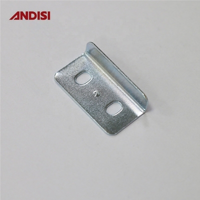 L Furniture Steel Flat Angle Bracket Connector with 0.8mm Thickness and 32x17x8.23mm Size