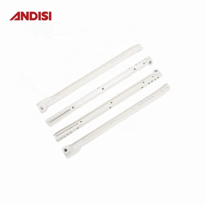 FGV Drawer Slide Rollers and Wheels in White Powder Coated Nylon for Durable Drawer