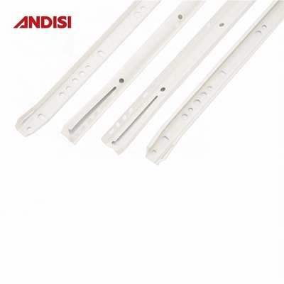 FGV Drawer Slide Rollers and Wheels in White Powder Coated Nylon for Durable Drawer