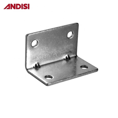 Modern Design Zinc Plating Steel L-shaped Shelf Brackets for Furniture Joint Support