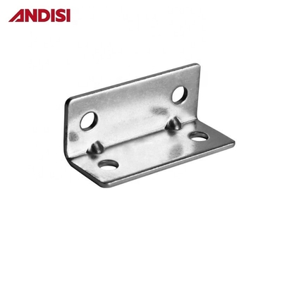 Modern Design Zinc Plating Steel L-shaped Shelf Brackets for Furniture Joint Support
