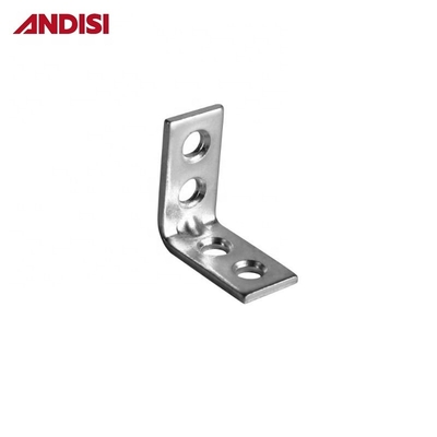 Modern Design Zinc Plating Steel L-shaped Shelf Brackets for Furniture Joint Support