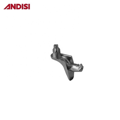 Zinc Alloy Shelf Pin with Screw Pin Furniture Hardware Bracket Shelf Support Pegs 5mm