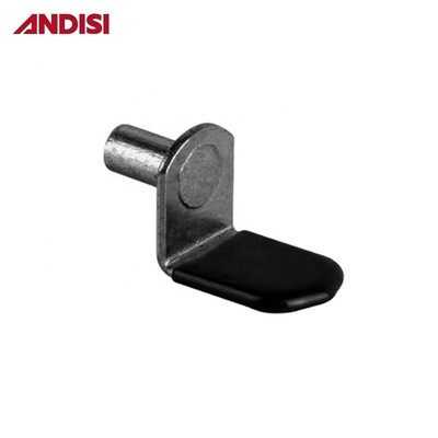 Metal Cabinet Steel L Shape Furniture Joint Shelf Bracket Support with 6mm Diameter