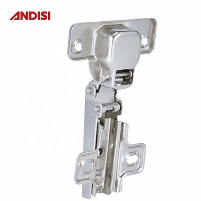 Full Overlay Door Cabinet Iron Hinges with Modern Design Style and Nickel Plated Finish
