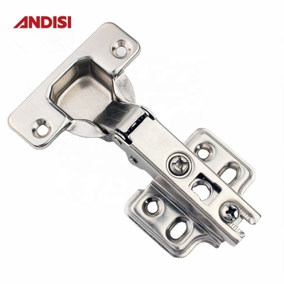 Home Office Furniture Hardware Iron Slide on Two Way Cabinet Door Hinges