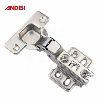 Home Office Furniture Hardware Iron Slide on Two Way Cabinet Door Hinges