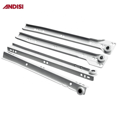 FGV Drawer Sliding Rail for Modern Furniture Load Capacity 15kgs White Brown or Black