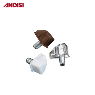 5mm Wardrobe Cabinet Metal Shelf Support Pin Studs Pegs Shelf Bracket for Reliability