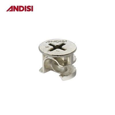 Home Office Cabinet Connector 3 in 1 Mini Fix Screw Cam Lock with Zinc Alloy Nut
