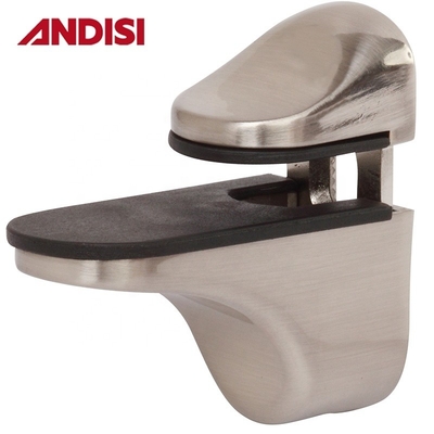 Modern Furniture Hardware Glass Shelf Bracket with Adjustable Glass to Glass Support